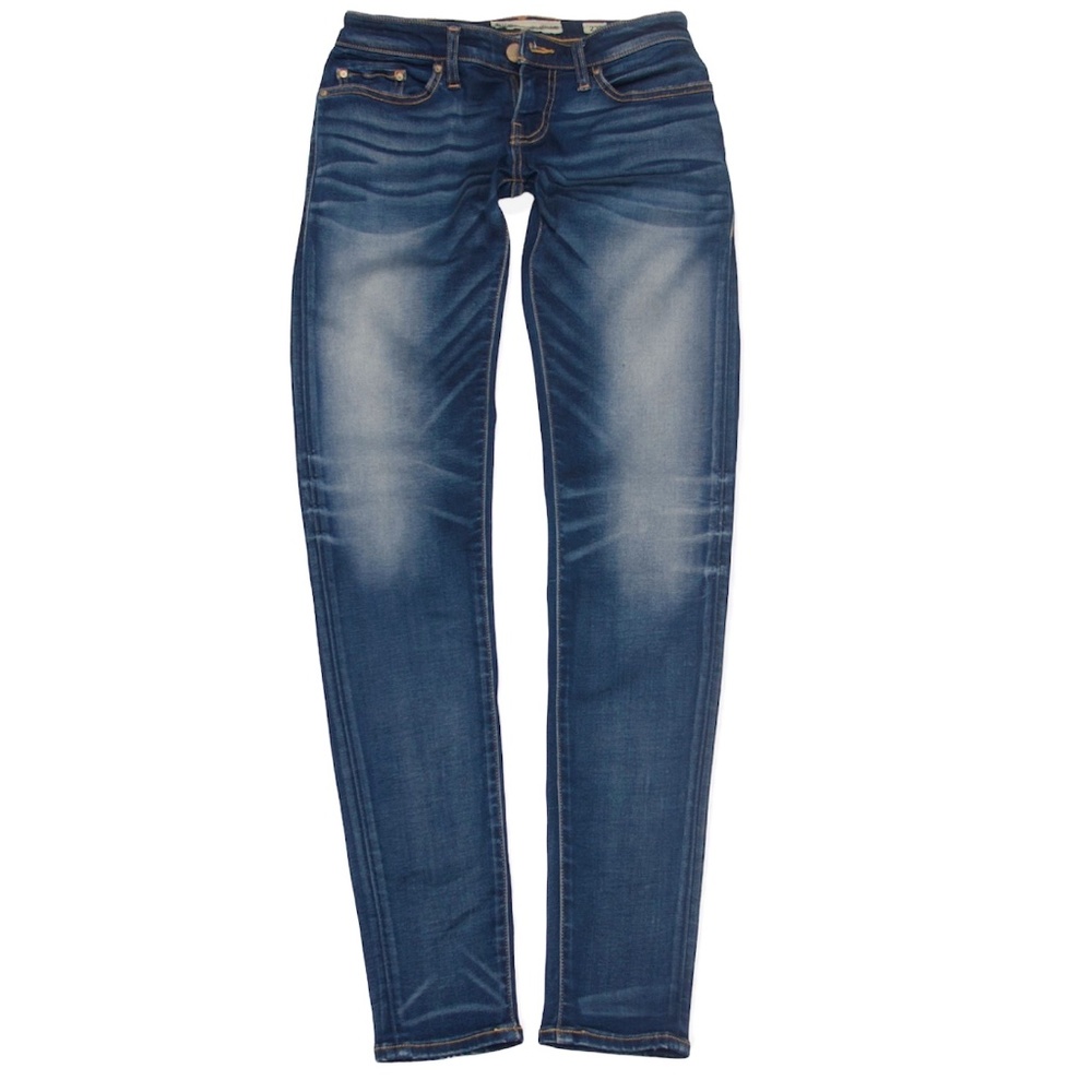 BKE Buckle Stella Skinny Stretch Jeans Size 23 x 31 1/2 Actual 25x31 1/2 - EUC!